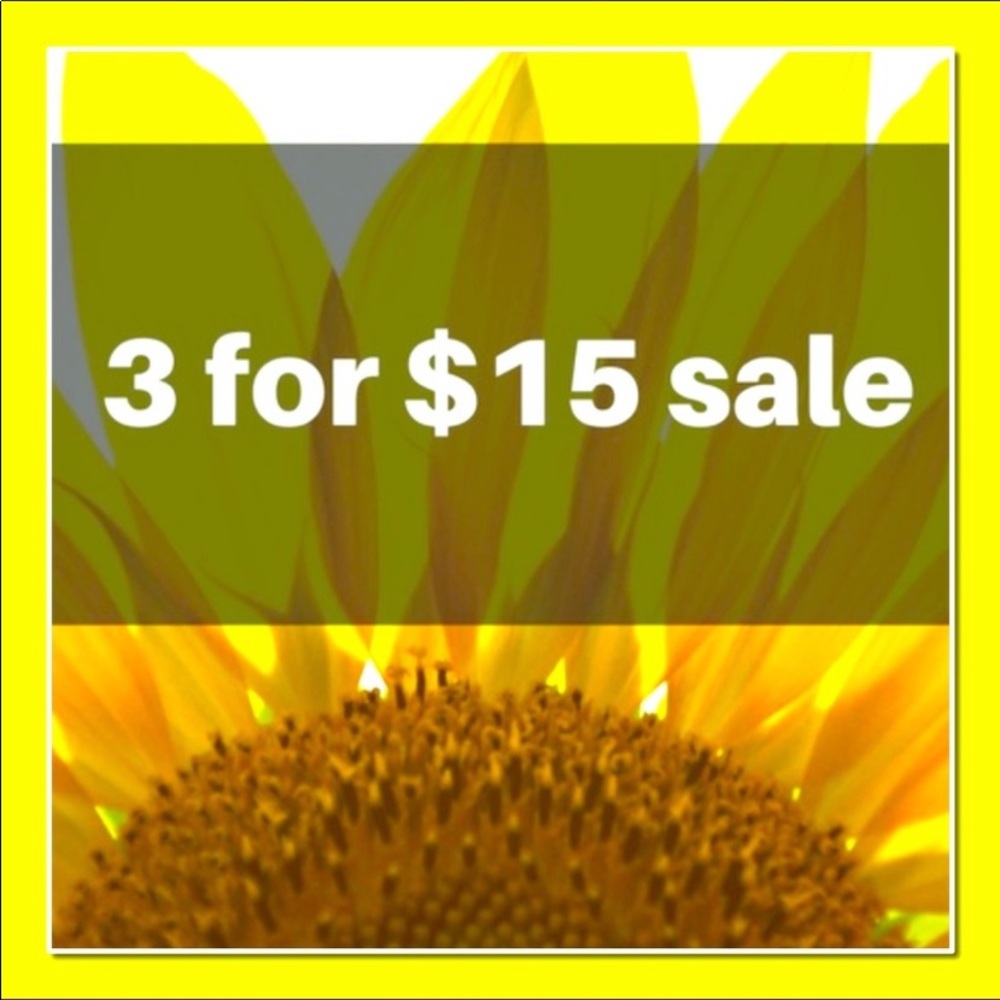3/$15🌼